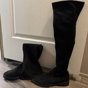Black Over-the-Knee Boots